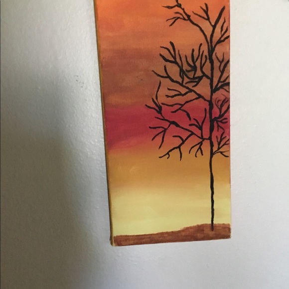 Black Mystic Tree At Sunset..Original - Picture 6 of 7